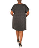 Holly Trapeze Glitter Knit Dress - thumbnail