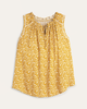 Juniper Ruffle Neck Printed Tank Top - thumbnail