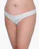 Signature Lace Original Rise Thong - thumbnail