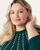Jadis Pearl-Trim Sweater - thumbnail