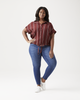 Tati Stripe Tie Front Top - thumbnail