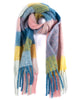 Natalia Plaid Scarf - thumbnail