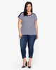 Catherine Crochet Shoulder Tee - thumbnail
