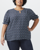 Poppy Puff Sleeve Blouse - thumbnail