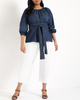 Sheina Faux Wrap Top - thumbnail