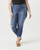 Julianna Destructed Hem Skinny - thumbnail