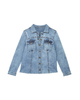 Blossom Jacket with Frayed Hem - thumbnail