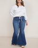 Classic Fit Bell Bottom Flare Leg Jean - thumbnail