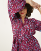 Nicole Floral-Print Drawstring Midi Dress - thumbnail