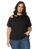 Britt Cut Out Shirt - thumbnail