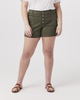 Dayana Super Stretch Button Fly Short - thumbnail
