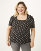 Eleanor Puff Sleeve Top - thumbnail
