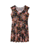 Ceram Criss-Cross Neck Fit and Flare Dress - thumbnail