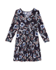 Clyde Long Sleeve V-Neck Dress - thumbnail