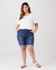 Skylar Cuffed Denim Shorts - thumbnail