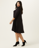 Aura Three-Quarter-Sleeve Knit Dress - thumbnail