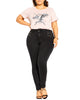 Ali Zip Front Rocker Jean - thumbnail
