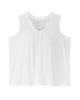 Kay Sleeveless Ruffle Neck Top - thumbnail