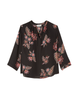 Cynthia Tabbed Sleeve Blouse - thumbnail