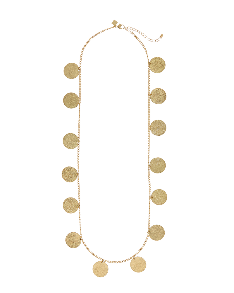 Pema Circle Necklace | Gold
