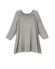 Finely 3/4 Sleeve Lace Up Shoulder Tee - thumbnail