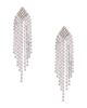 Anastasia Linear Drop Studded Earrings - thumbnail