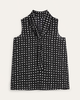 Antonella Sleeveless Tie Neck Blouse - thumbnail
