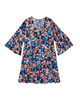 Kentia 3/4 Flared Sleeve Sheath Dress - thumbnail
