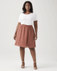 Orchid A-Line Flowy Skirt - thumbnail