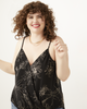 Gloria Wrap-Front Printed Tank Top - thumbnail