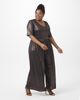 Davina Metallic Jumpsuit - thumbnail