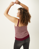 Fran Gingham-Print Sweater Tank - thumbnail