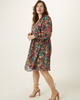 Chelsea Printed Ruffle-Trim Dress - thumbnail