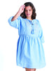 Saira Embroidered Mini Dress - thumbnail