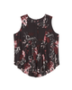 Honora Sleeveless Printed Blouse with Pleats - thumbnail