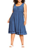 Kasey Side Tie Dress - thumbnail